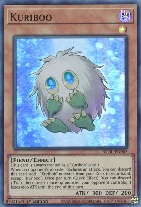Kuriboo (#BROL-EN003) (Brothers of Legend) Near Mint 1st Edition