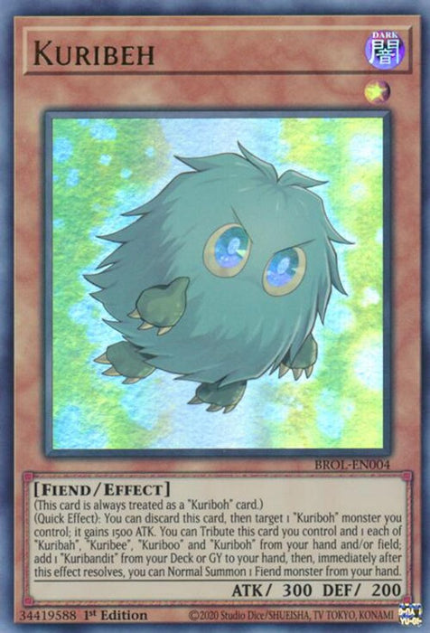 Kuribeh (#BROL-EN004) (Brothers of Legend) Near Mint 1st Edition