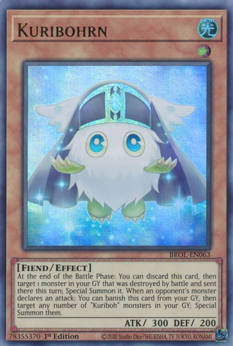Kuribohrn (#BROL-EN063) (Brothers of Legend) Near Mint 1st Edition