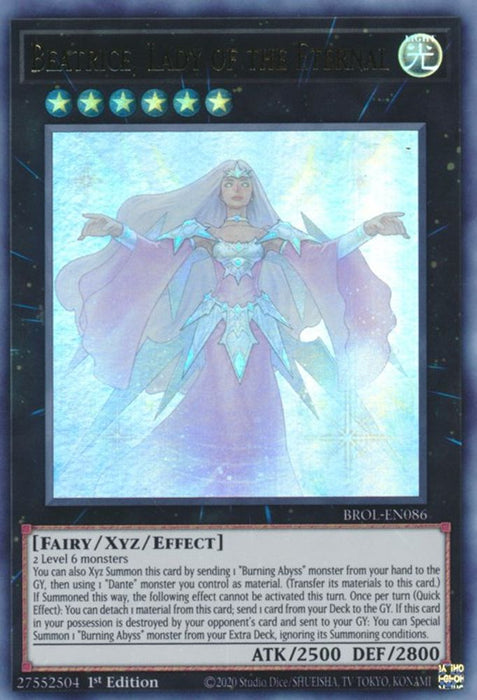 Beatrice, Lady of the Eternal (#BROL-EN086) (Brothers of Legend) Near Mint 1st Edition