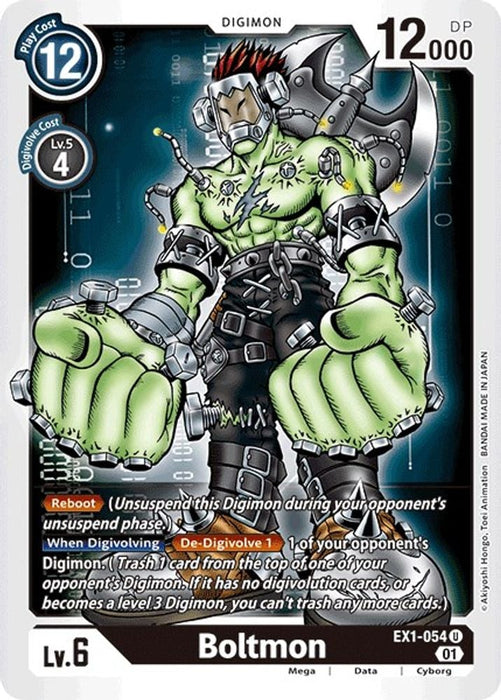 Boltmon (#EX1-054 U) (Classic Collection) Near Mint