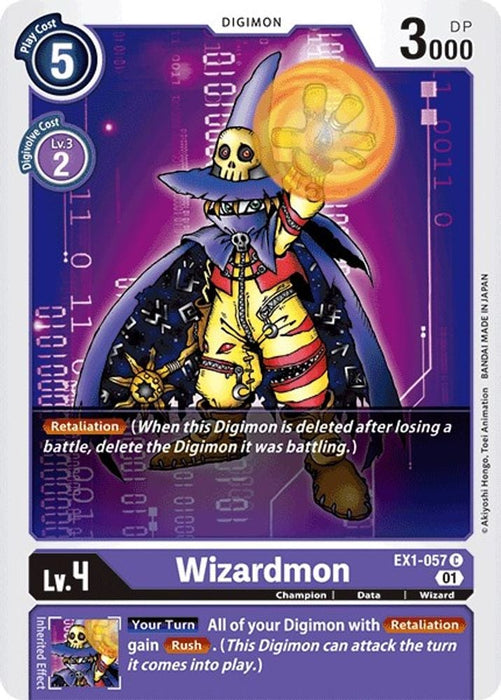Wizardmon (#EX1-057 C) (Classic Collection) Near Mint