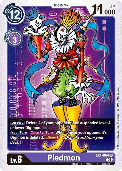 Image for Piedmon (EX1-064 U) - Digimon Card Game