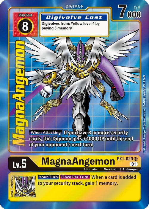 Image for MagnaAngemon (Alternate Art) (EX1-029 SR) - Digimon Card Game