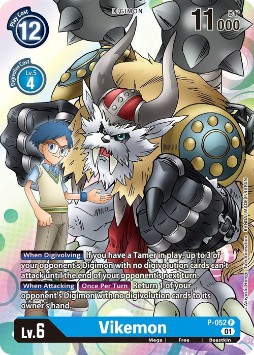 Image for Vikemon (P-052 P) - Digimon Card Game