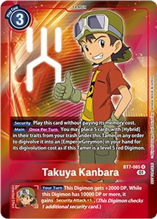 Takuya Kanbara (Box Topper) (#BT7-085 R) (Next Adventure) Near Mint Foil