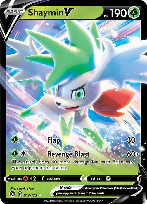 Shaymin V (#013/172) (SWSH09: Brilliant Stars)
