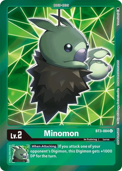 Image for Minomon (Event Pack 2) (BT3-004 U) - Digimon Card Game