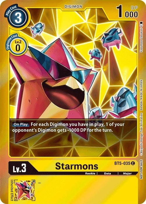 Starmons (Event Pack 2) (#BT5-035 C) (Battle of Omni) Near Mint Foil