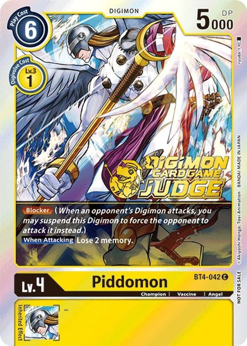 Piddomon (Judge Pack 1) (#BT4-042 C) (Great Legend) Near Mint Foil