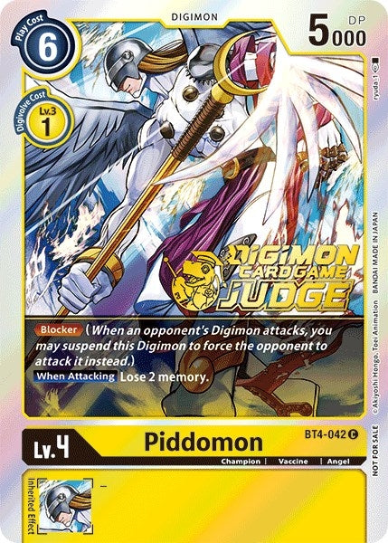 Image for Piddomon (Judge Pack 1) (BT4-042 C) - Digimon Card Game