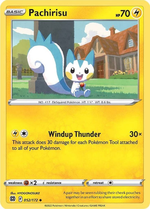 Pachirisu (#052/172) (SWSH09: Brilliant Stars)