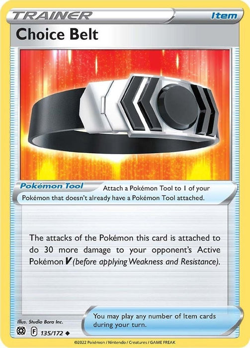 Choice Belt (#135/172) (SWSH09: Brilliant Stars)