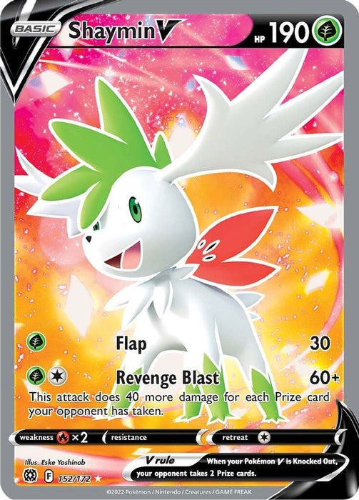 Shaymin V Full Art (#152/172) (SWSH09: Brilliant Stars)