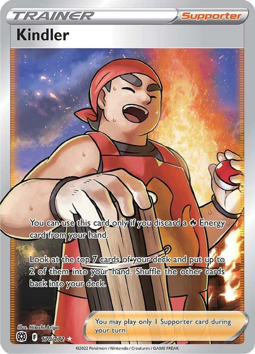 Kindler Full Art (#170/172) (SWSH09: Brilliant Stars)