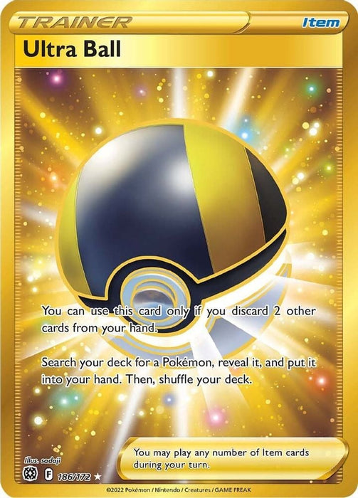 Ultra Ball Secret (#186/172) (SWSH09: Brilliant Stars)