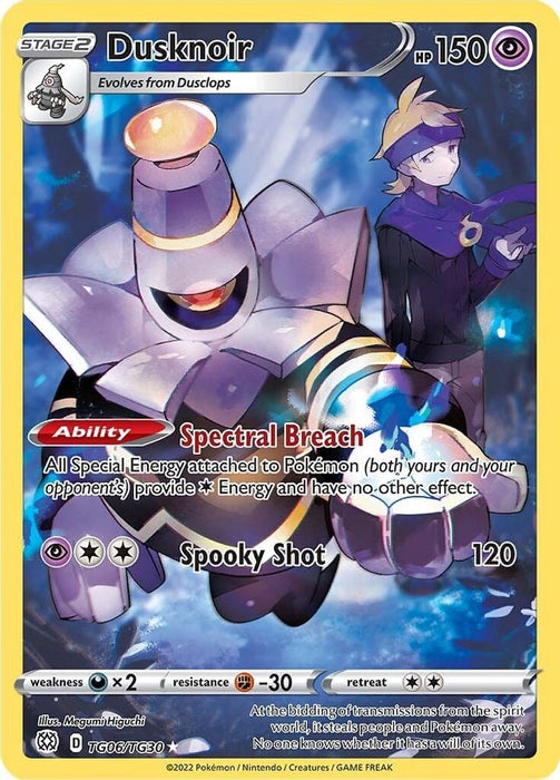 Dusknoir (#TG06/TG30) (SWSH09: Brilliant Stars Trainer Gallery)