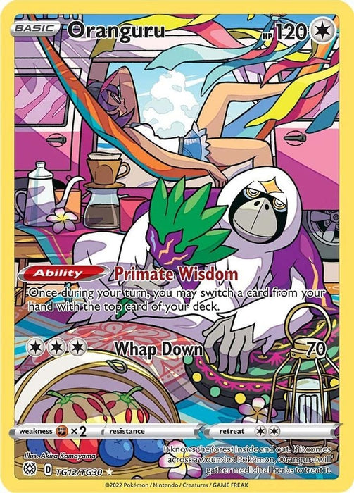 Oranguru (#TG12/TG30) (SWSH09: Brilliant Stars Trainer Gallery)