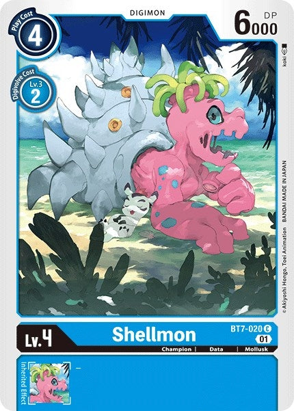 Image for Shellmon (BT7-020 C) - Digimon Card Game