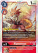 Flamemon (#BT7-008 R) (Next Adventure Pre-Release Cards) Near Mint Foil