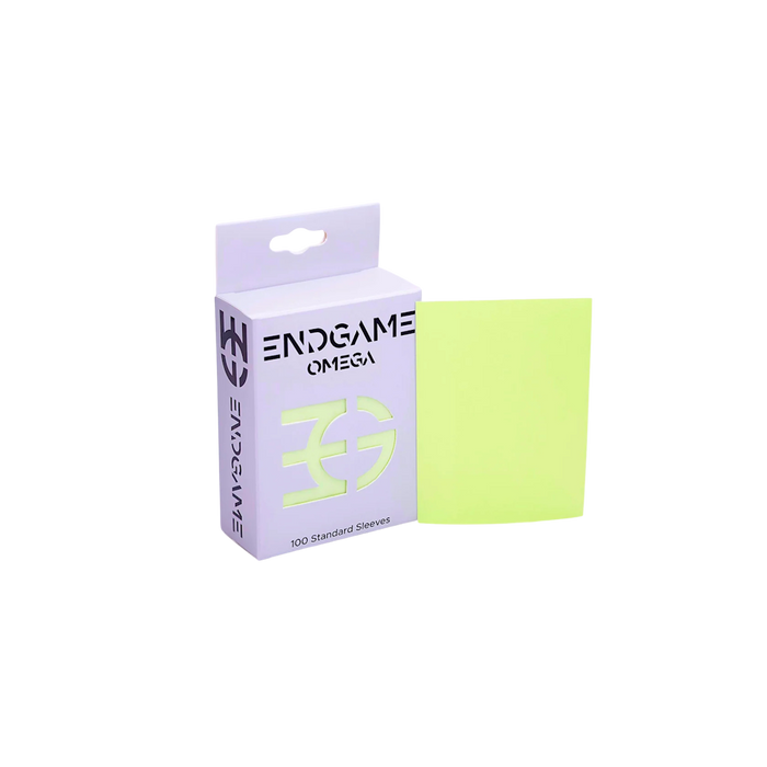 ENDGAME Omega Sleeves - Matcha Green - Standard Size (100)