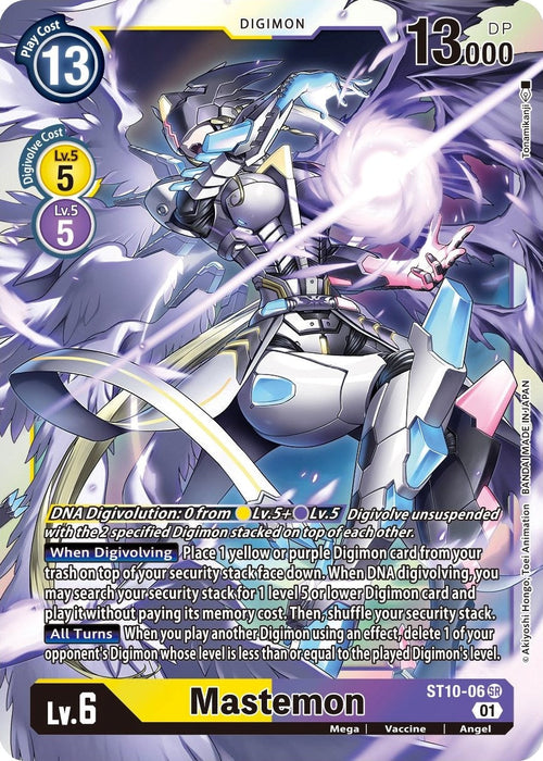 Image for Mastemon (ST10-06 SR) - Digimon Card Game