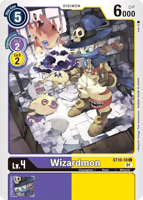 Wizardmon (#ST10-10 C) (Starter Deck 10: Parallel World Tactician) Near Mint