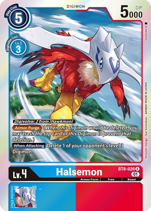 Image for Halsemon (BT8-026 R) - Digimon Card Game