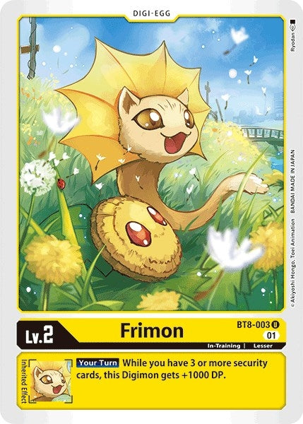 Image for Frimon (BT8-003 U) - Digimon Card Game