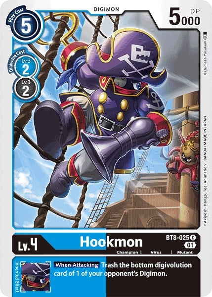 Image for Hookmon (BT8-025 C) - Digimon Card Game