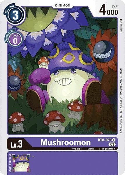 Image for Mushroomon (BT8-073 C) - Digimon Card Game