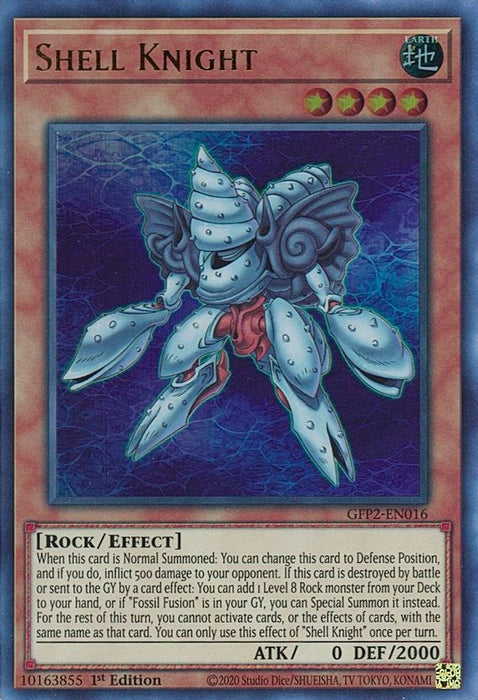 Shell Knight (#GFP2-EN016) (Ghosts From the Past: The 2nd Haunting) Near Mint 1st Edition