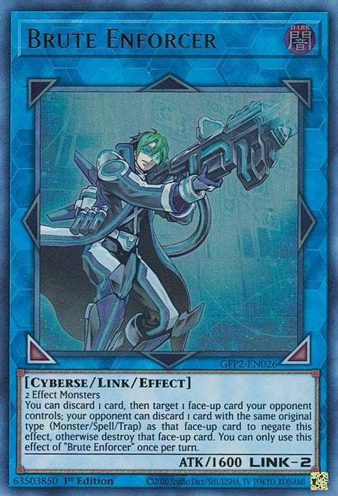 Brute Enforcer (#GFP2-EN026) (Ghosts From the Past: The 2nd Haunting) Near Mint 1st Edition