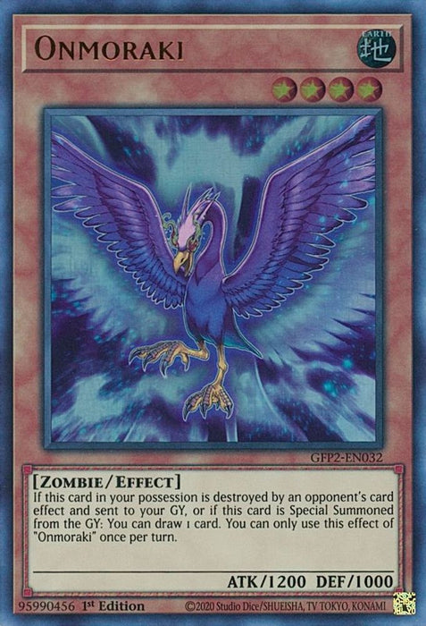Onmoraki (#GFP2-EN032) (Ghosts From the Past: The 2nd Haunting) Near Mint 1st Edition