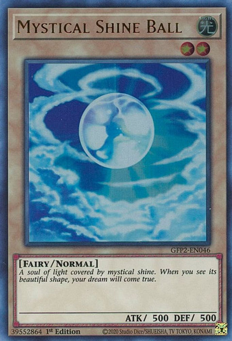 Mystical Shine Ball (#GFP2-EN046) (Ghosts From the Past: The 2nd Haunting) Near Mint 1st Edition