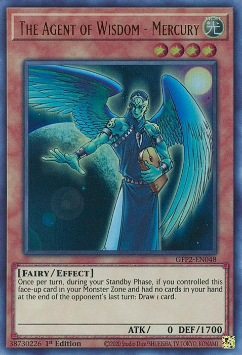 The Agent of Wisdom Mercury (#GFP2-EN048) (Ghosts From the Past: The 2nd Haunting) Near Mint 1st Edition