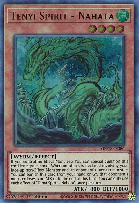 Tenyi Spirit Nahata (#GFP2-EN086) (Ghosts From the Past: The 2nd Haunting) Near Mint 1st Edition