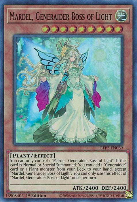 Mardel, Generaider Boss of Light (#GFP2-EN089) (Ghosts From the Past: The 2nd Haunting) Near Mint 1st Edition