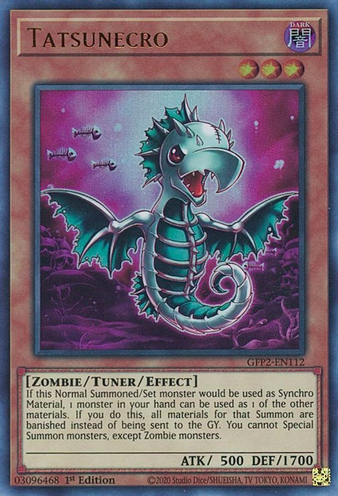 Tatsunecro (#GFP2-EN112) (Ghosts From the Past: The 2nd Haunting) Near Mint 1st Edition