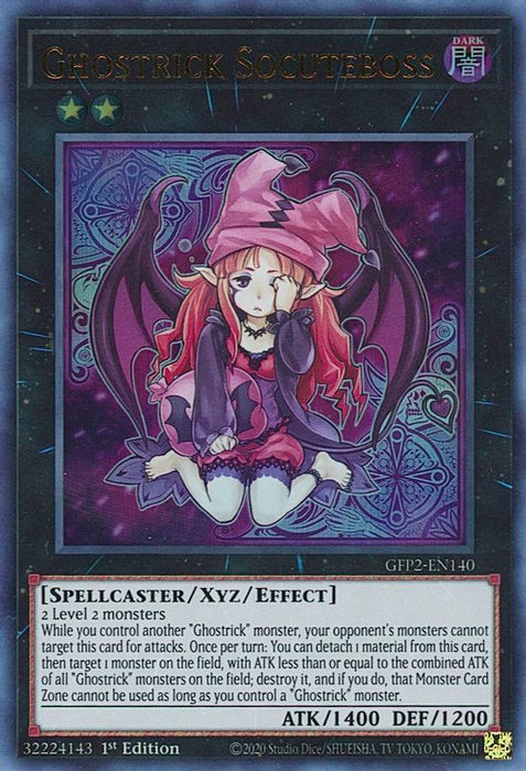 Ghostrick Socuteboss (#GFP2-EN140) (Ghosts From the Past: The 2nd Haunting) Near Mint 1st Edition