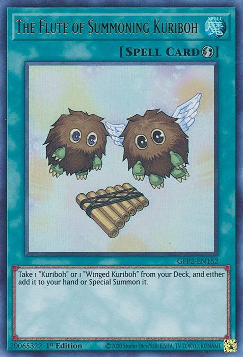 The Flute of Summoning Kuriboh (#GFP2-EN152) (Ghosts From the Past: The 2nd Haunting) Near Mint 1st Edition