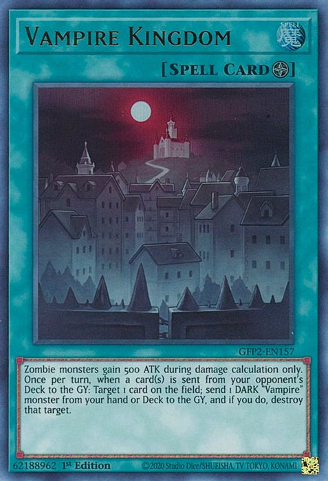 Vampire Kingdom (#GFP2-EN157) (Ghosts From the Past: The 2nd Haunting) Near Mint 1st Edition