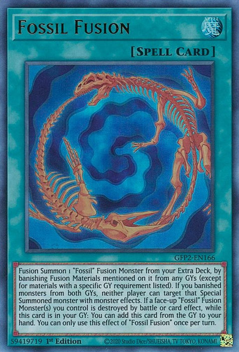 Fossil Fusion (#GFP2-EN166) (Ghosts From the Past: The 2nd Haunting) Near Mint 1st Edition