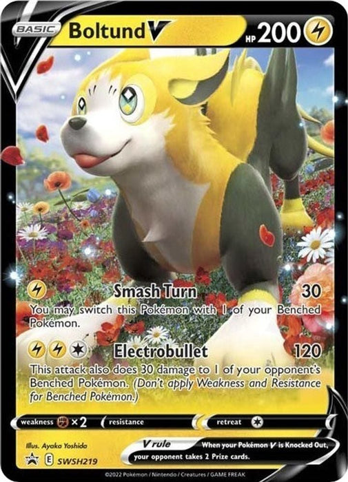 Boltund V - SWSH219 (#SWSH219) (SWSH: Sword & Shield Promo Cards)