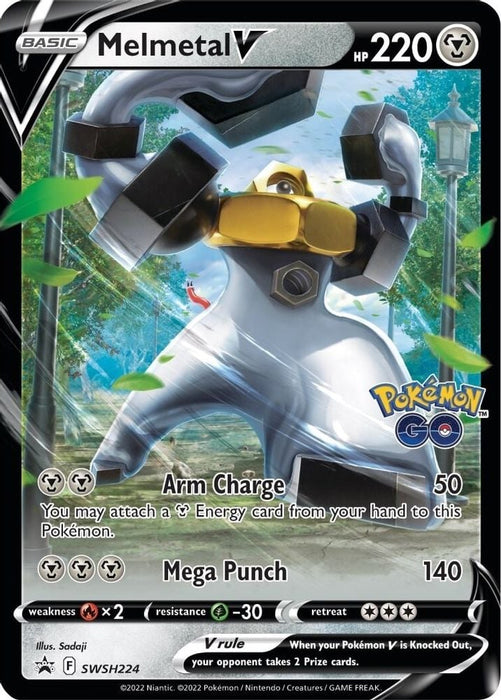 Melmetal V - SWSH224 (#SWSH224) (SWSH: Sword & Shield Promo Cards)