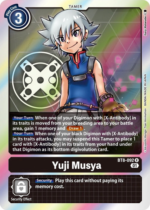 Image for Yuji Musya (BT8-092 R) - Digimon Card Game