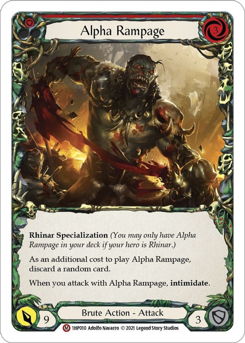 Alpha Rampage (#1HP010) (History Pack Vol.1) Near Mint