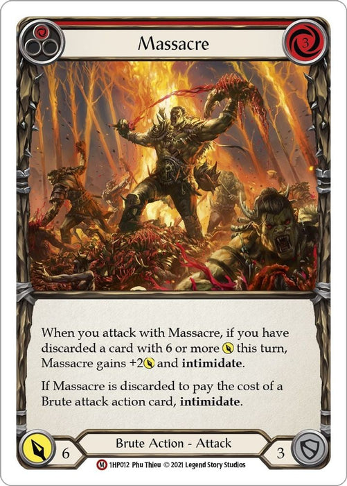 Massacre (#1HP012) (History Pack Vol.1) Near Mint