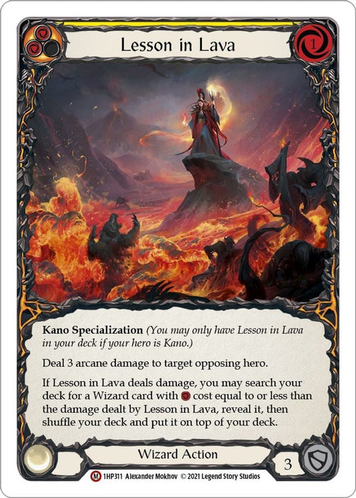 Lesson in Lava (#1HP311) (History Pack Vol.1) Near Mint