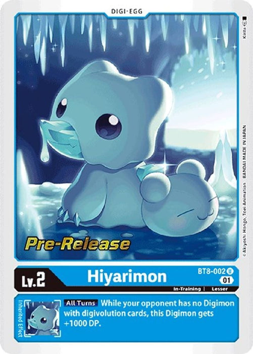 Hiyarimon (#BT8-002 U) (New Awakening Pre-Release Cards) Near Mint Foil
